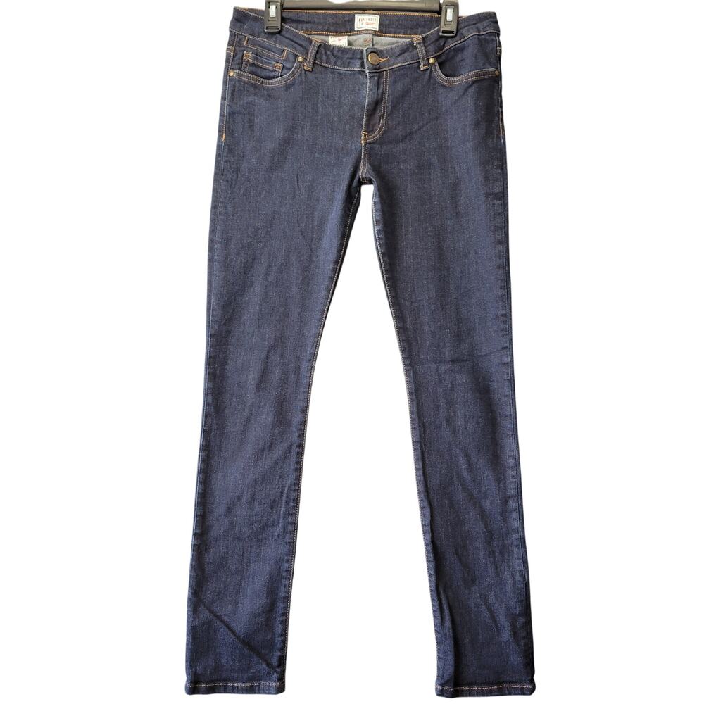 Peckott Denim Kathy Low Rise Skinny Jeans Women's 28/32 Blue Classic Dark Wash